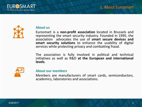 european smart card industry association|Eurosmart Technologies for Identity 092003.